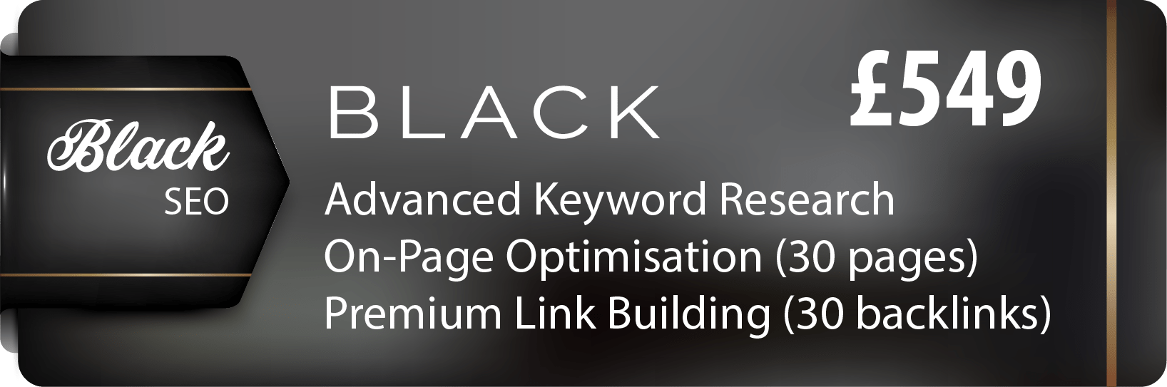 Black value for SEO package for websites based in Hampshire