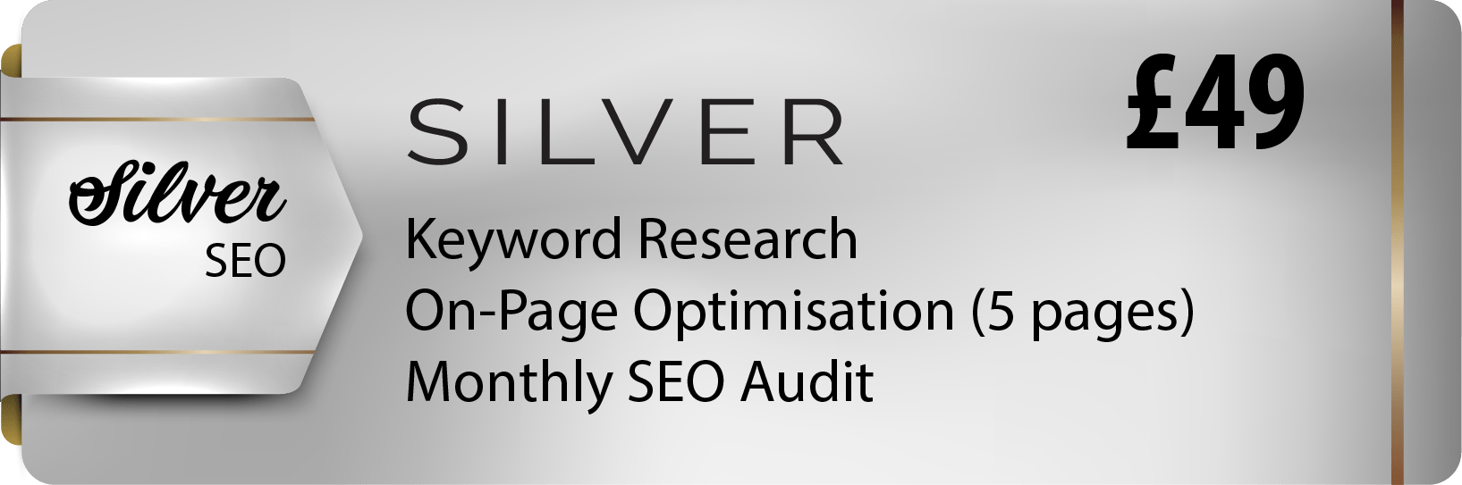 silver value for SEO package for websites based in Hampshire
